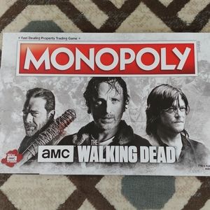 AMC The Walking Dead Monopoly Game Board